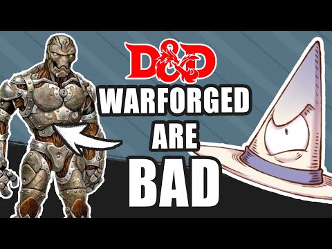 D&D Warforged are Bad (and how to make them better)