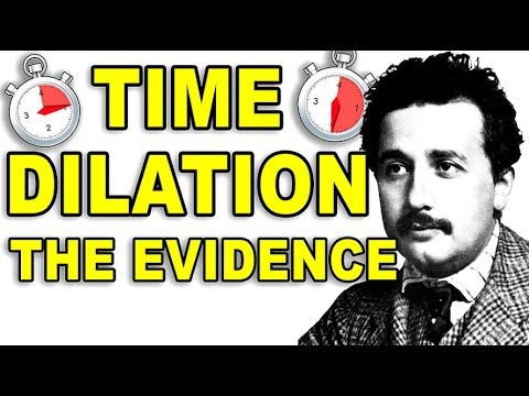 What is time dilation : evidence behind it - muons and clocks and planes.
