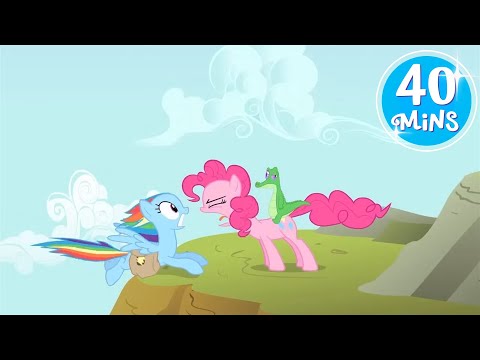 Party of One 🌈 Friendship Is Magic Double Episode 💜 S1: EP25 - 26 🦄 My Little Pony