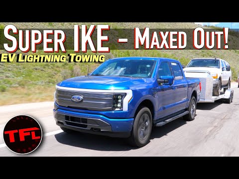 The Electric Ford F-150 Lightning Takes On The World's Toughest Towing Test (Raw & Unedited)