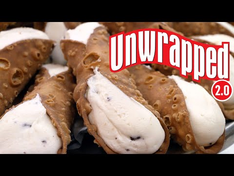 How Termini Brothers' Cannoli Are Made | Unwrapped 2.0 | Food Network