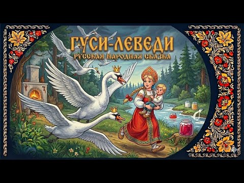 🦢 Гуси-лебеди — Русская народная сказка | Аудиосказка для детей. Читает Сергей Страхов