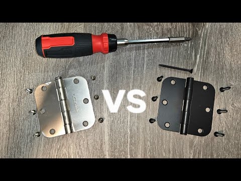 Jeldwen VS Everbilt door hinges - one key difference