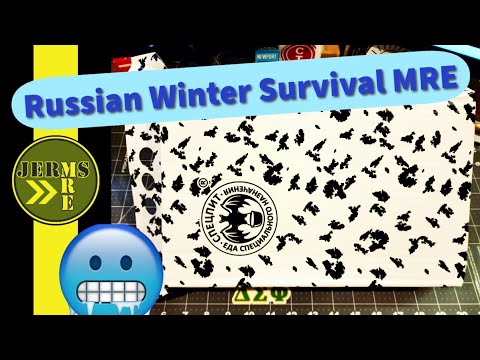Survive Winter!! 2020 Russian Civilian Winter Individual Ration Pack-Z MRE Review