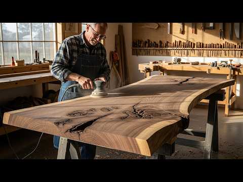 70-Year-Old Man and Masterpiece Three Legs Table || The Amazing Work of Art