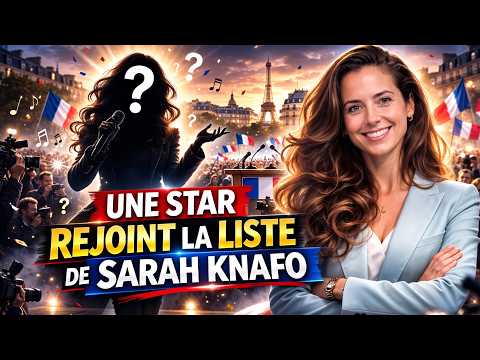 Paris 2026: A star joins Sarah Knafo's list to everyone's surprise