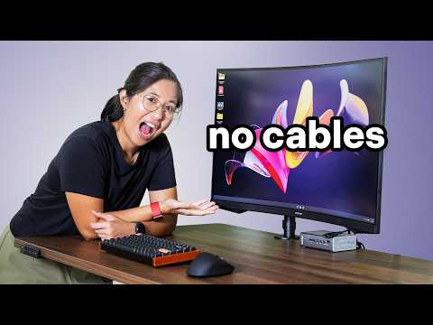 I Built The CLEANEST Home Desk Setup