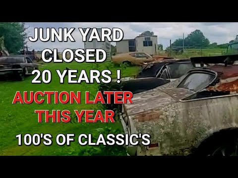 Old car junkyard going to auction! Trucks, cars, tractors, and AG equipment. It all has to go!