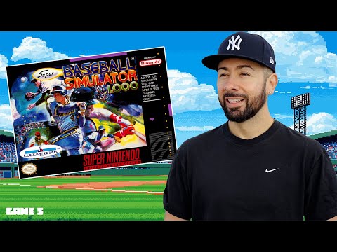 Playing the Most Underrated SNES Baseball Game...