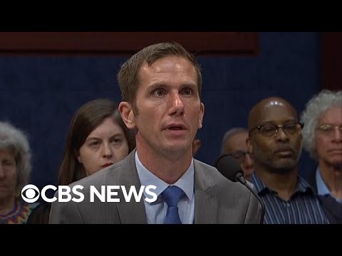 U.S. Air Force veteran testifies at UFO hearing about "triangle craft" that flew near him