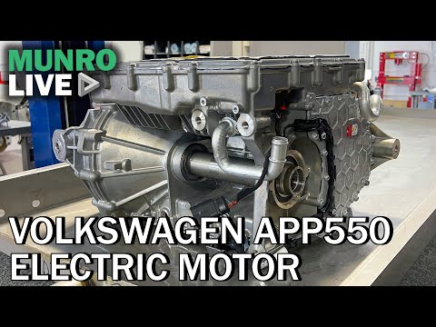 German Engineering At Its Best: Tearing Down the New Volkswagen APP550 Electric Motor