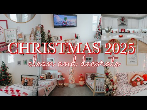 🎄2025 Christmas Christmas clean and decorate || Christmas decorating || Christmas decor