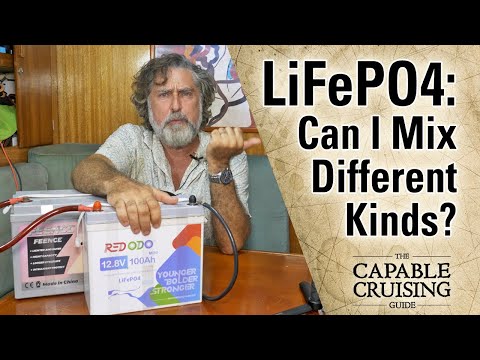 Mixing lithium (LiFePO4) Batteries