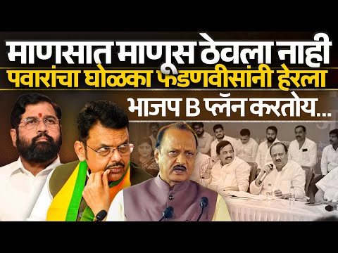 माणसात माणूस ठेवला नाही पवारांचा घोळका फडणवीसांनी हेरला भाजप B प्लॅन करतोय | Devendra Fadanvis |