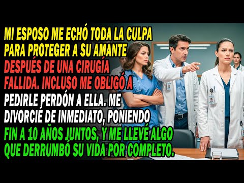 Mi Marido Me Culpó Por Su Amante🤷‍♀️Y Me Hizo Pedirle Perdón⁉️😡 Me Divorcié Y Arruiné Sus Vidas...💔😏