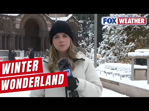 Sunday Snow Brings Winter Wonderland To Boston Ahead Of Next Polar Plunge