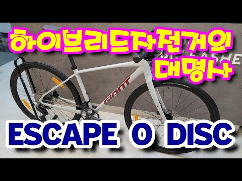 하이브리드자전거의 대명사 - 자이언트자전거 에스케이프 0 디스크
