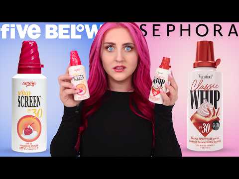 I Tested CHEAP vs EXPENSIVE Beauty Products (5 BELOW vs SEPHORA) | Viral Ventures