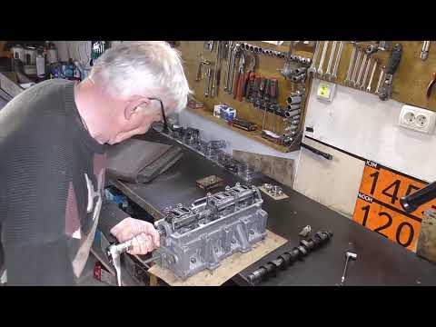 Натяг седла клапана и их замена. Устраняем стук от осевого смещения распредвала.