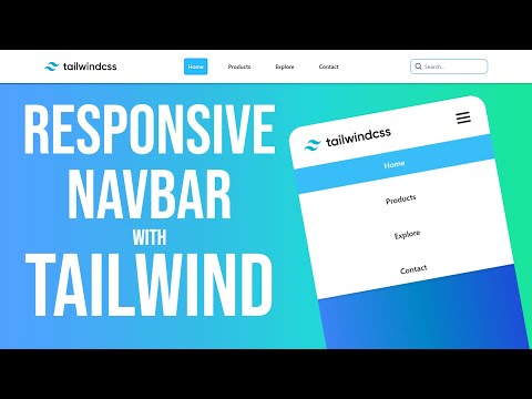 How to Create Responsive Navbar with React & Tailwind