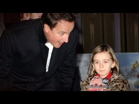 David Cameron Leaves Daughter at Pub