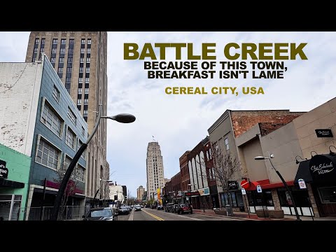 Battle Creek MICHIGAN: Because Of This Town, Breakfast Isn't Lame - A Look At Cereal City, USA
