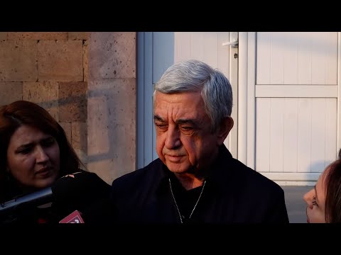 Ոչ ԱԱԾ ղեկավար, ոչ նախագահ եղած ժամանակ նման տվյալներ չունեմ. Սարգսյանը՝ կաթողիկոսի եղբոր մասին