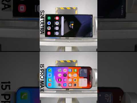 Galaxy S24 Ultra vs. iPhone 15 Pro Max Drop Test