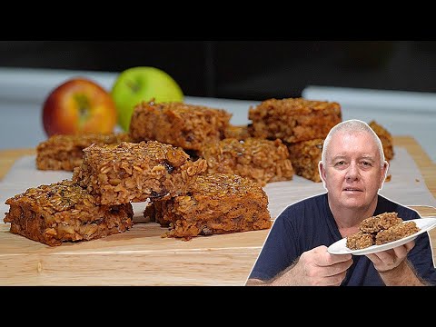 APPLE PIE meets PORRIDGE   Apple Cinnamon Oatmeal Bars – Easy Breakfast Meal Prep