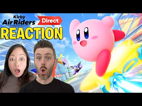 Kirby Air Riders Nintendo Direct REACTION