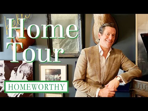 HOUSE TOUR | Modern Gentleman's Charming New York City Apartment