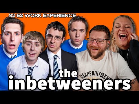 Second-Hand Embarrassment Levels MAXED! | Americans React to The Inbetweeners S2E2 Work Experience