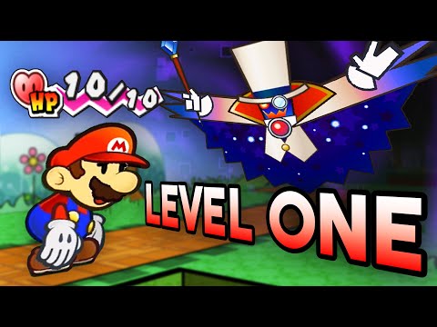 Can You Beat Super Paper Mario Without Leveling Up?