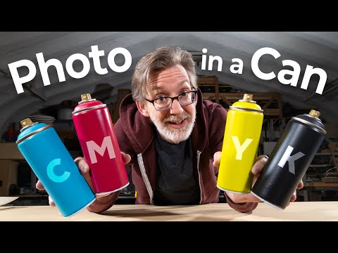 Can You Print Photos With Spray Paint?