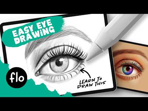How to DRAW an EYE for Beginners - Easy Drawing Tutorial
