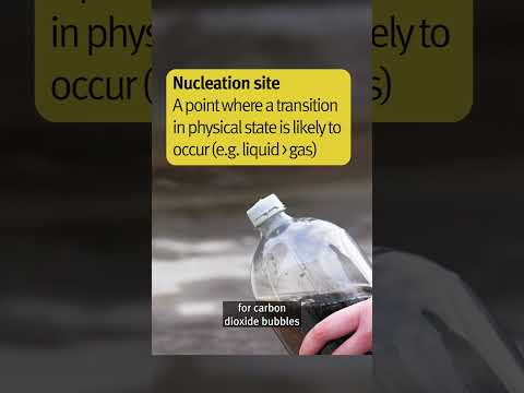 Coke and Mentos experiment explained! #science