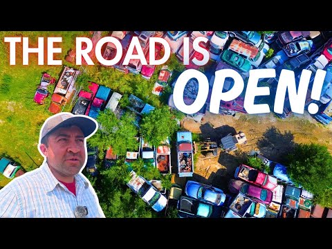 We FINALLY Got the Road OPEN at the Junkyard!!! (Months of Effort)