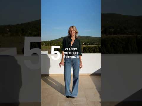 5 CLASSIC WARDROBE ESSENTIALS FOR A PARISIAN CHIC WARDROBE