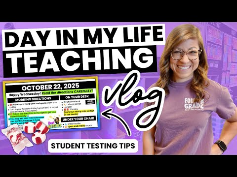 A Day in the Life of a Fourth Grade Teacher | Dealing With Overwhelm