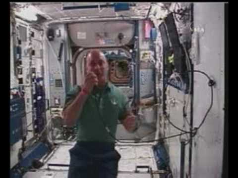 Colbert Talks to Space Station (part 1)