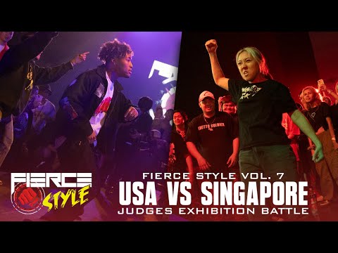 The Crown x Beast (USA) vs Alton x Meech (SG) | Exhibition Battle | Fierce Style Vol. 7 | RPProds