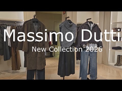 Massimo Dutti New Collection 2026