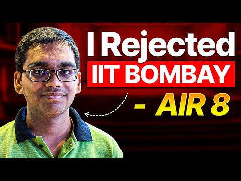 why JEE 2025 AIR 8 is NOT joining IIT Bombay?