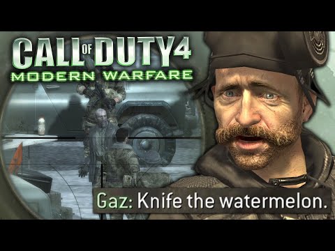 The COD 4 Campaign is a timeless classic