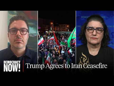 "Sigh of Relief": U.S. & Iran Agree to 2-Week Ceasefire, But Israel Keeps Bombing Lebanon