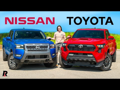 2025 Nissan Frontier vs Toyota Tacoma / Battle of Principles