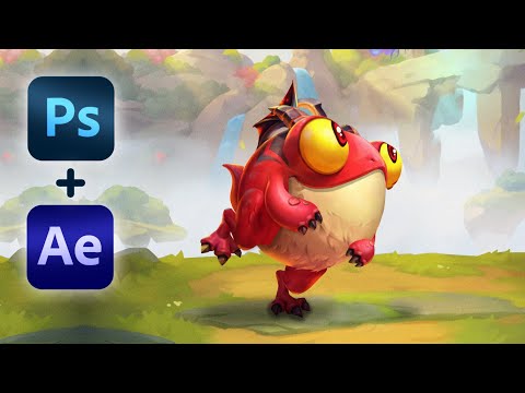 Is it possible to animate any drawing using Photoshop and After Effects?