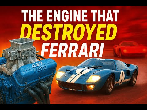 How Ford’s 427 Engine Crushed Ferrari at Le Mans #Ford427 #FordVsFerrari