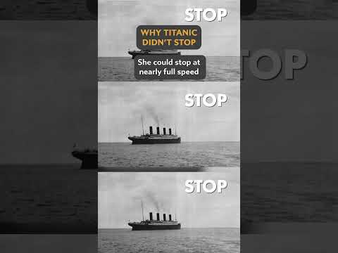 Could Titanic Have Stopped Before Hitting the Iceberg?
