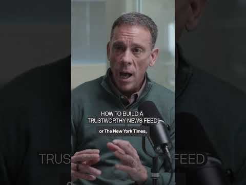 How to build a trustworthy news feed